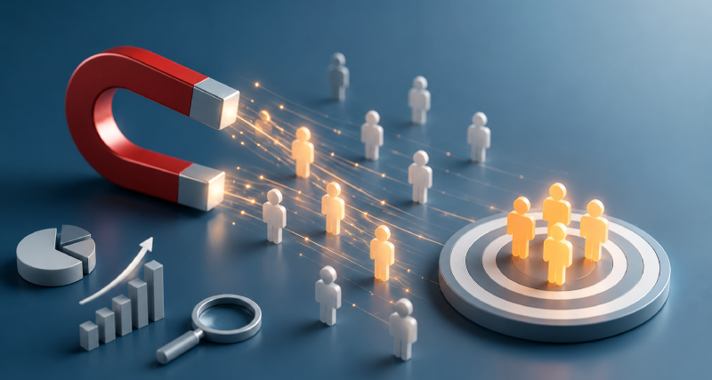 Attrarre pubblico giusto con il marketing